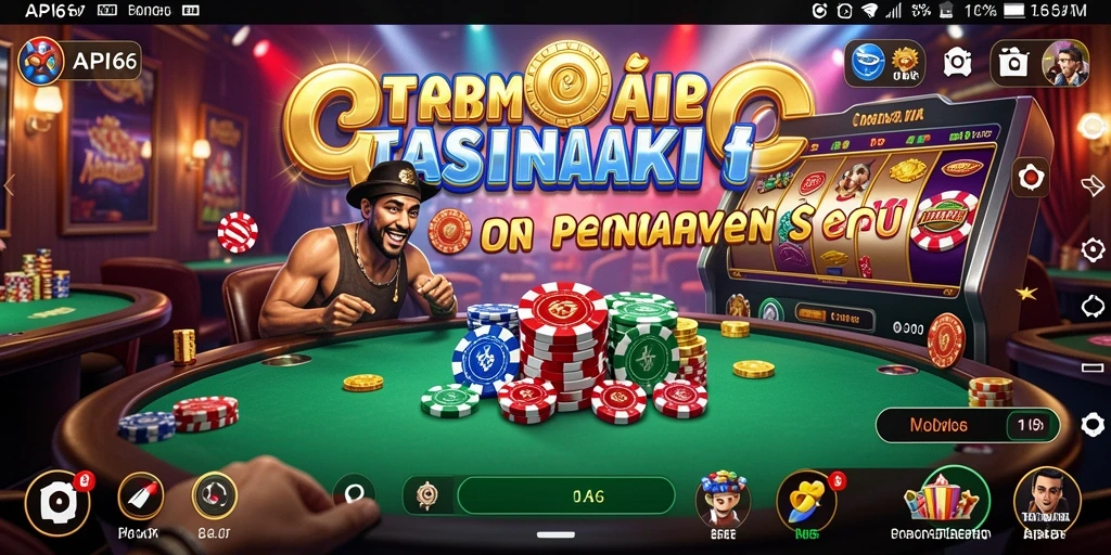 Tampilan gameplay Kasino yang memukau dan interaktif.