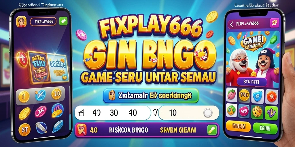 Tampilan gameplay Bingo FIXPLAY666 yang menarik dan interaktif.