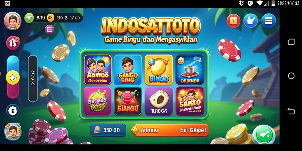 Tangkapan layar utama INDOSATTOTO menampilkan gameplay yang menarik di Bingo.