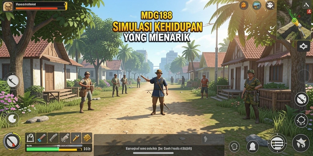 Tampilan screenshot MDG188 dengan atmosfer gameplay yang hidup dan interaktif.