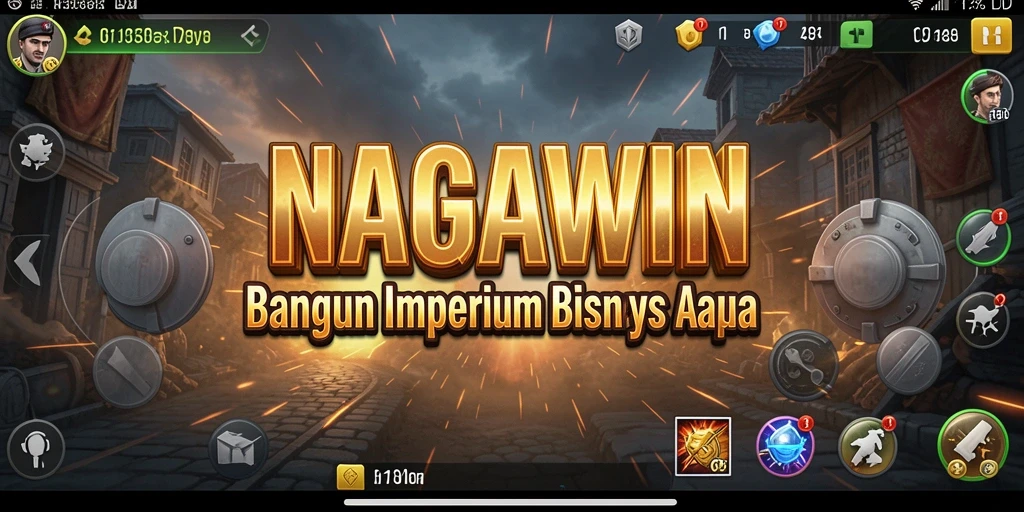 Tampilan gameplay NAGAWIN yang menarik dan penuh strategi.